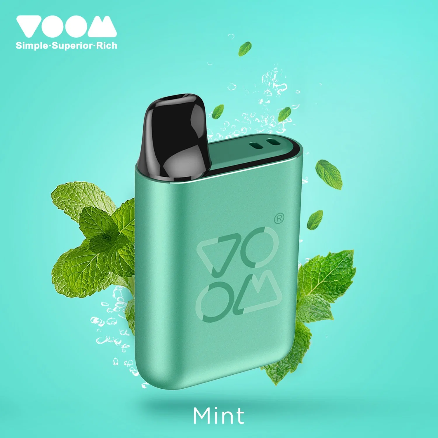 Voom Pod Mod предварительно заполненный 2 мл 600 puffs Mesh Coil 500 мАч Аккумулятор с системой подачи сигар TPD