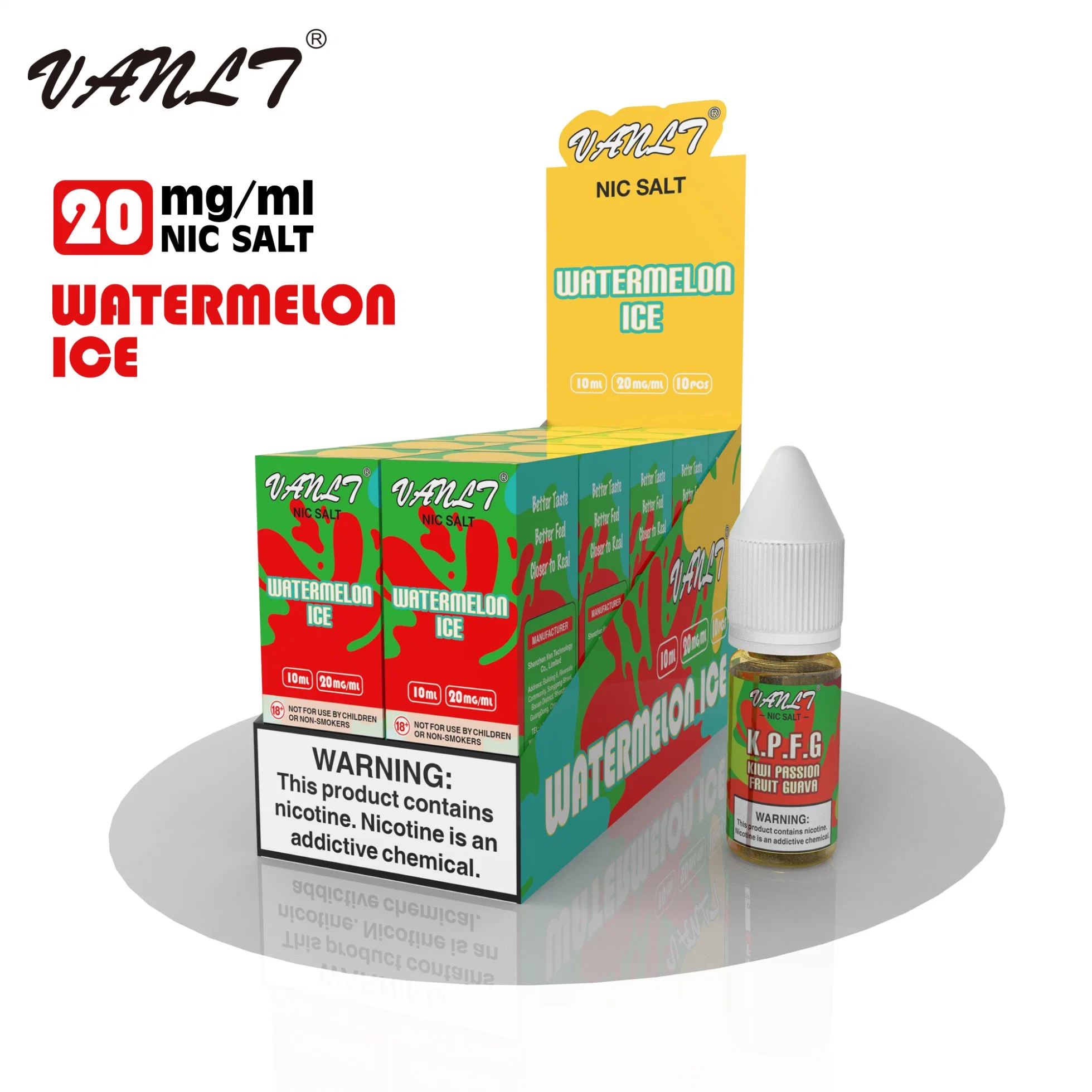 Gran vapor E líquido 10ml/30ml Sandía helado de fruta E jugo