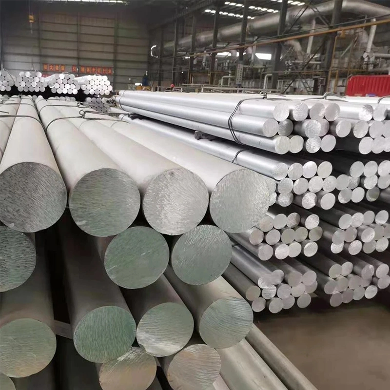 Alliage d'aluminium personnalisé National Grade 6061 T5 6063 T6 7050 7075 6061 6063 6082 5083 2024 T6 / T651 tige Barre d'angle plate en aluminium extrudé en stock