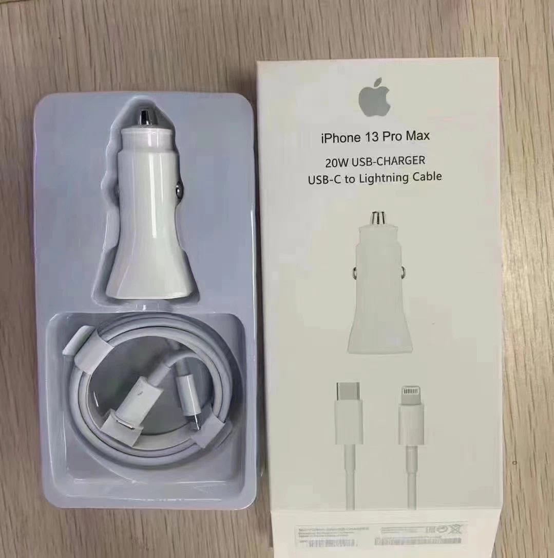 Fast Car USB Charger Shenzhen 2020 New Product Wholesale/Supplier QC3.0 for Apple iPhone 11/6/7/8 Mobile Phone+ Pd Fast Charging Cable for iPhone 12