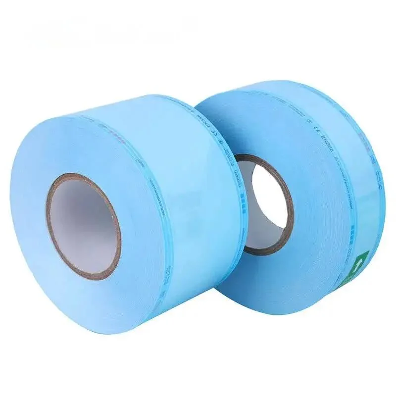 SJ Medical Sterilization Pouches CE High Quality Sterile Autoclave Heat Sealing Disposable Pouch Rolls