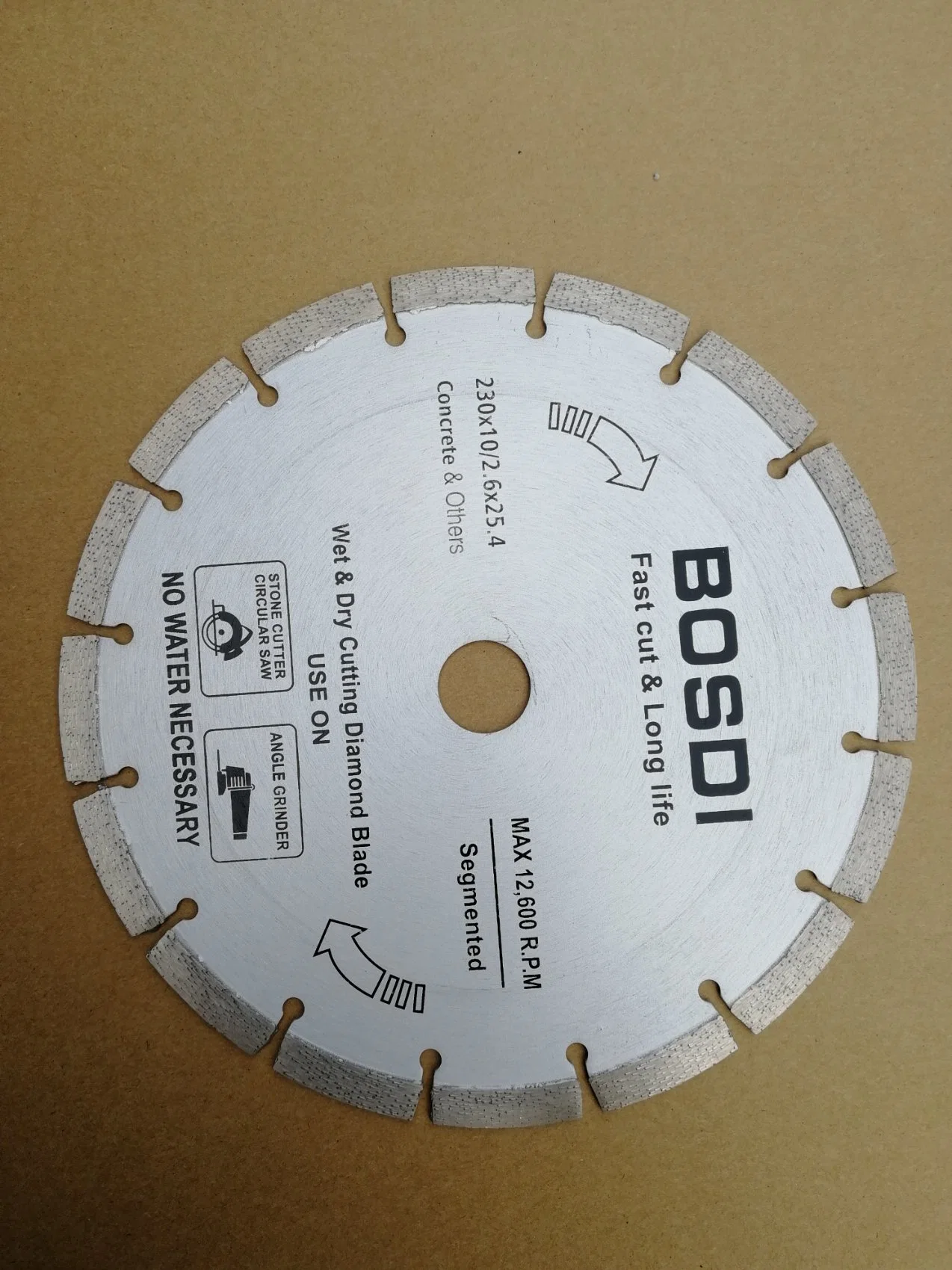 Ultra Thin Welding Diamond Cutting Saw Blade for Asphalt/Concrete/Reinforced Concrete