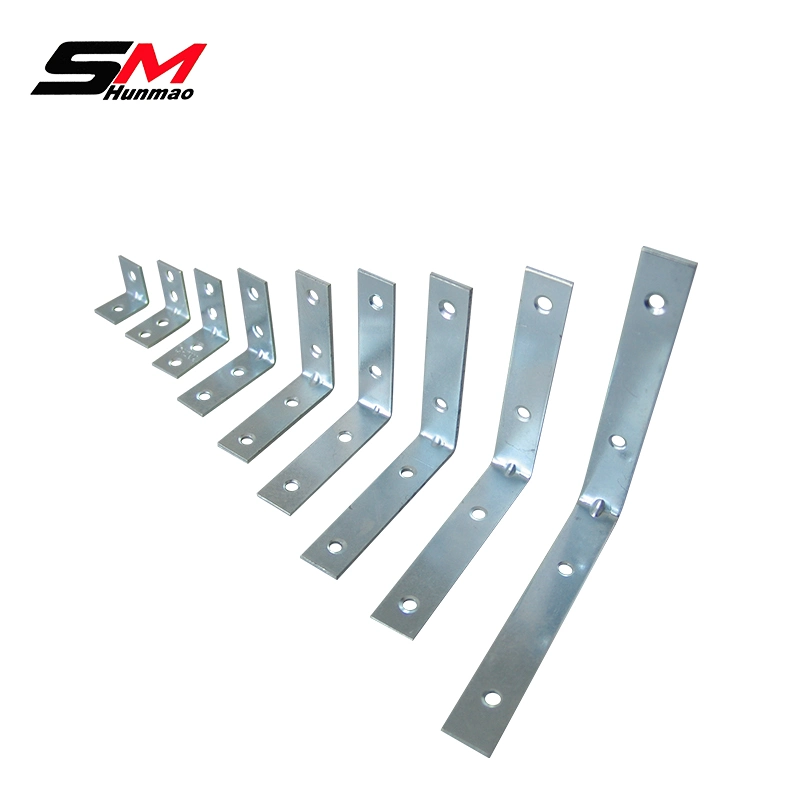 Steel Corner Code Triangle Bracket Fixed Angle Iron Table and Chair Right Angle Furniture Hardware Fitting Connector
