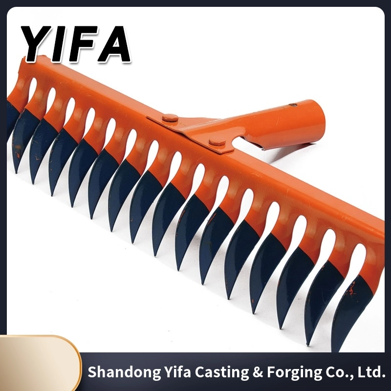 Agricultural Tool Garden Tool Farming Tool Manual Drop Forged Steel Rake Agricultural Hand Tool