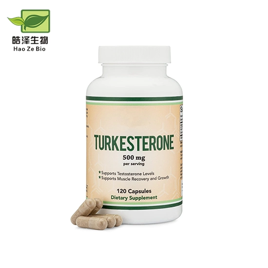 Ajuga OEM Turkestanica Turkesterone Extracto de un 10% de personalizar la etiqueta privada de 2% de las cápsulas de Turkesterone