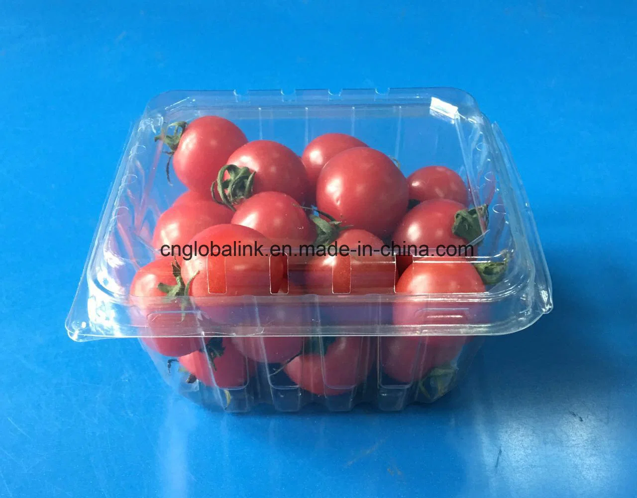 Food Grade Plastic Fruit Packaging Container for Tomatoes 250 Grams FDA Approvel