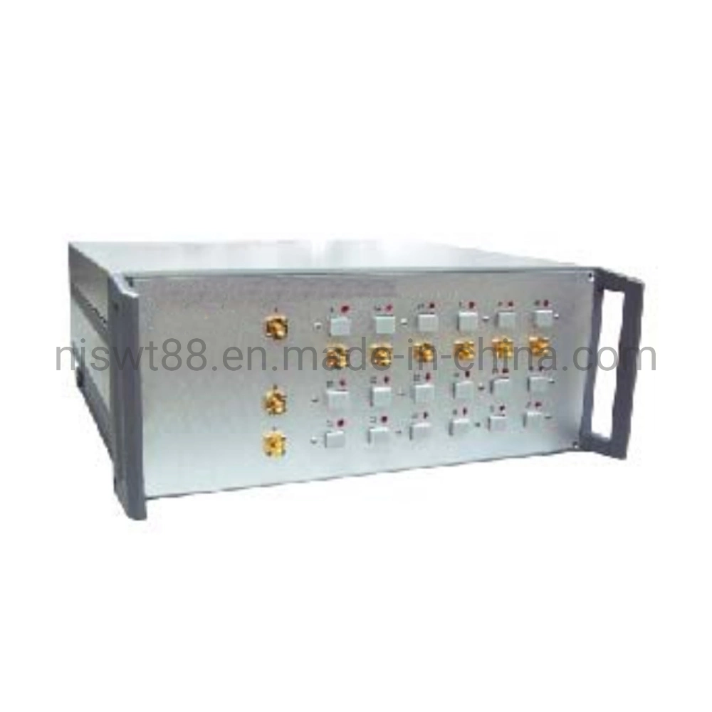 RF Test System 0.8-2.5GHz 40 dBm Inputpower SMA (K) Test Equipment of Microwave Switch Matrix