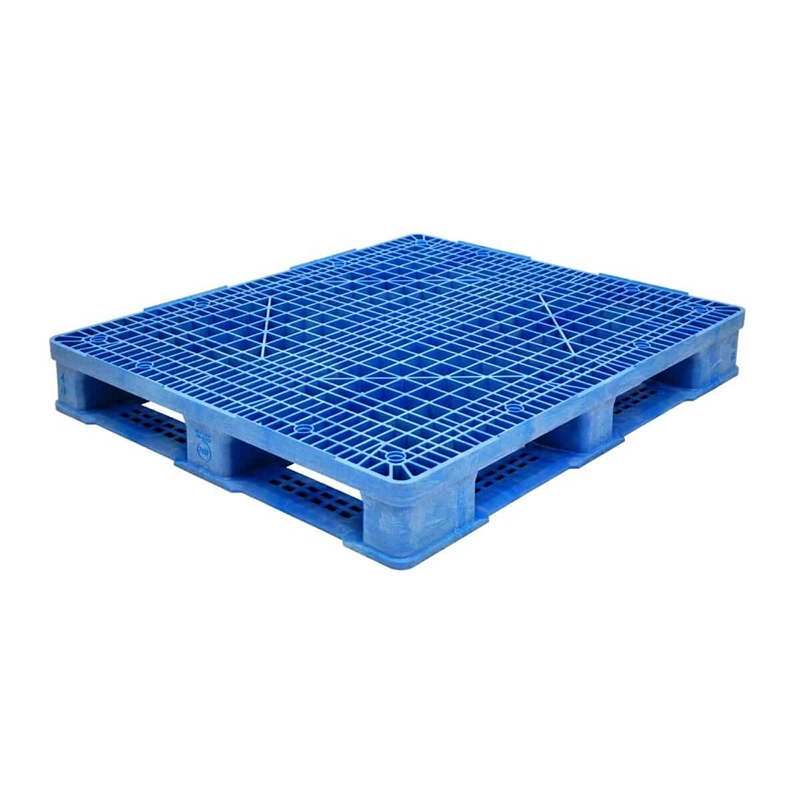 Heavy Duty stapelbare Palette Kunststoff-Tablett Recycling HDPE OEM bunt Euro-Kunststoffpalette