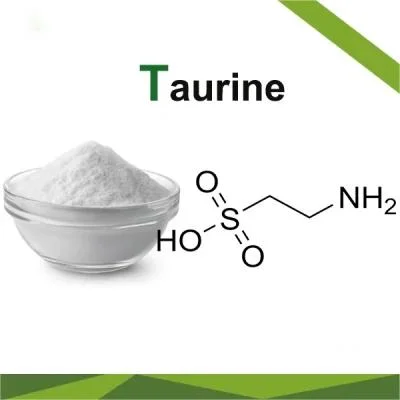 Potenciador de la nutrición de la taurina CAS 107-35-7 Food Grade L-Taurina GMP