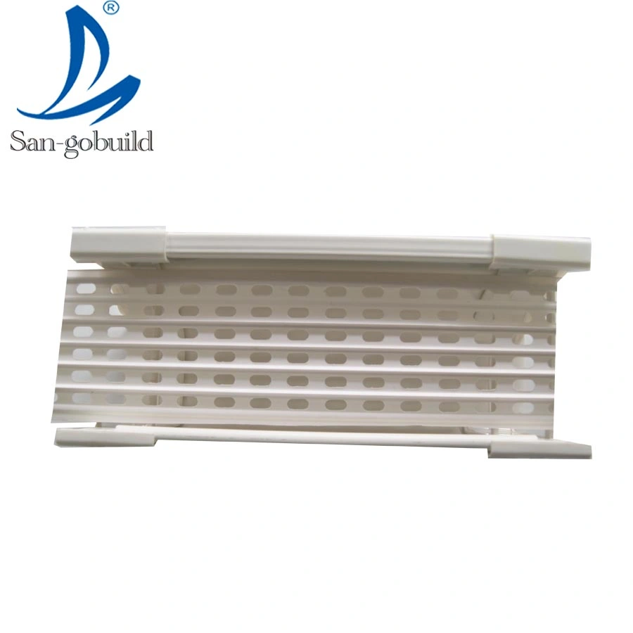 Factory Sell Rain Gutter Drop Outle High quality PVC Rain Drain Downspout Diverter China Rain Gutter for Kenya