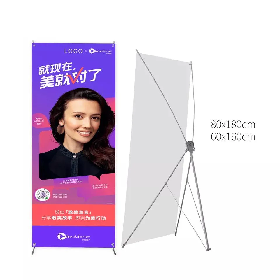 La publicidad Display X Frame Stand banner personalizado