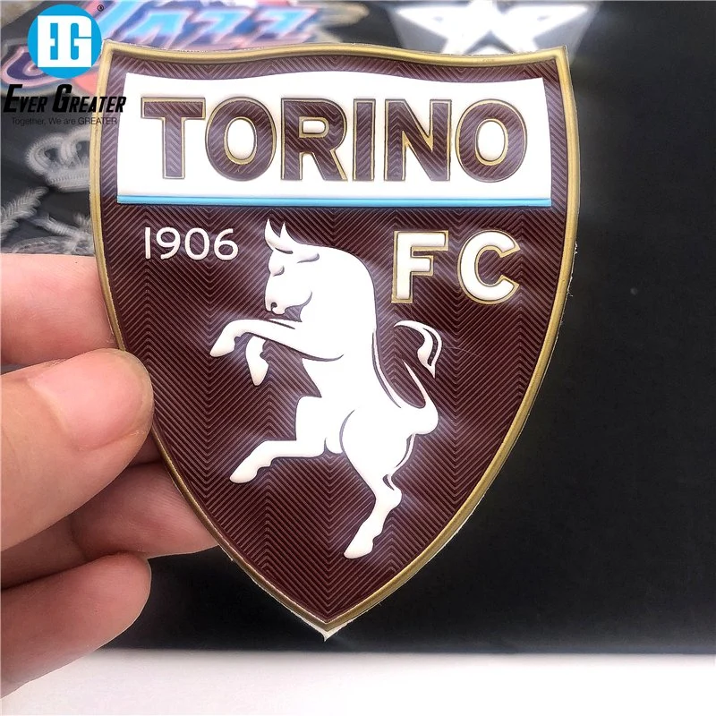 Custom High quality/High cost performance Car Logo Sticker TPU 3D Soft Chrome Car Logo PVC Sticker