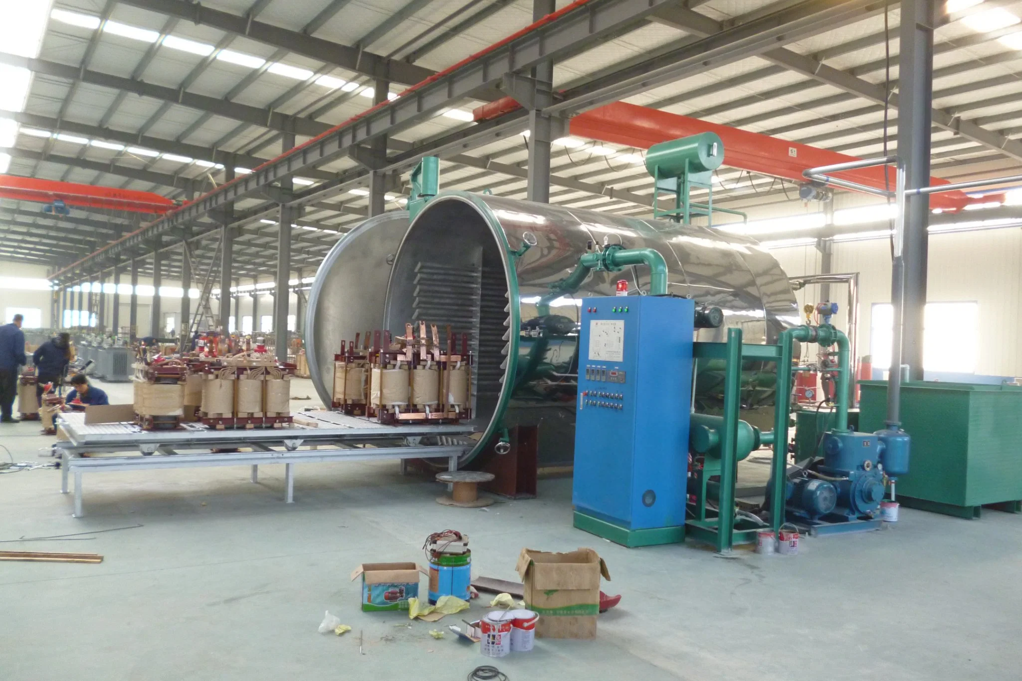 Kbli Gas Oil Pressure Vacuum Drying Equipment