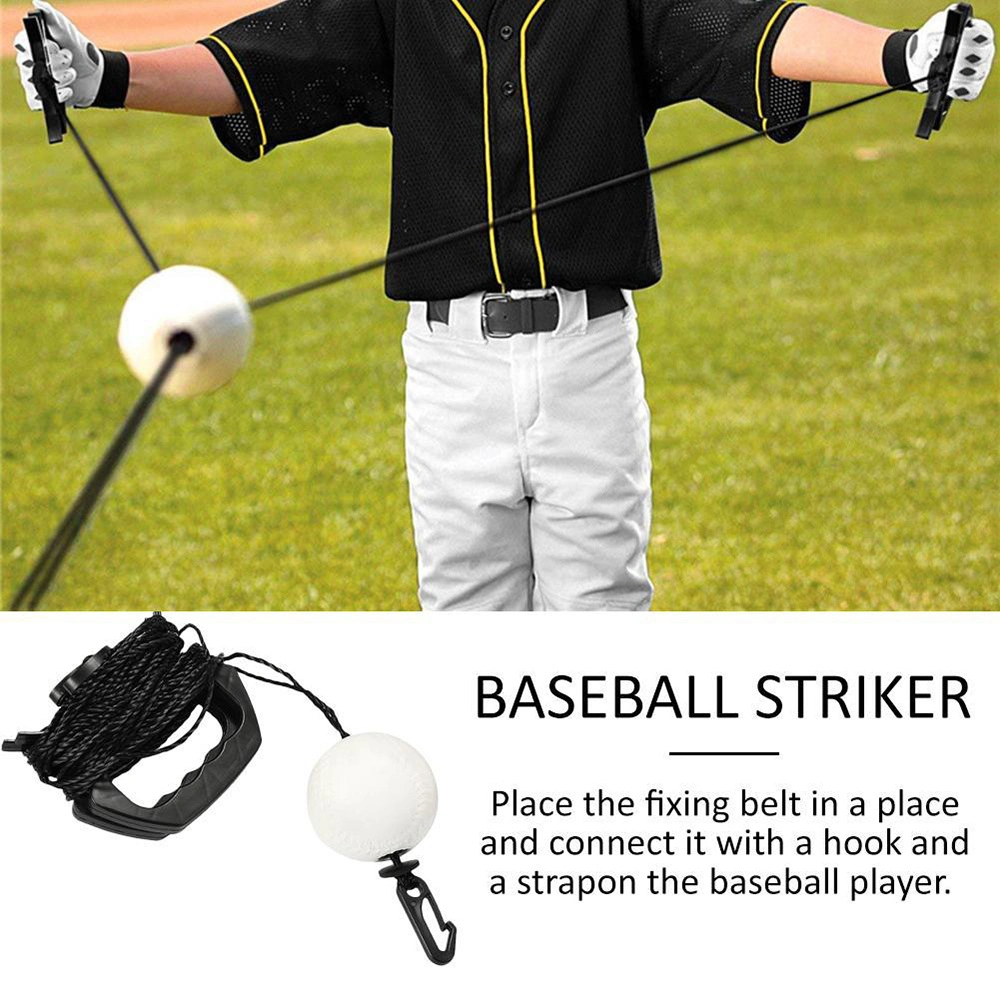 Baseball Batting Swing Trainer Flammer Pitch Baseball Batting Trainer Practicing Outdoor Sports Training Supplies Bl15102