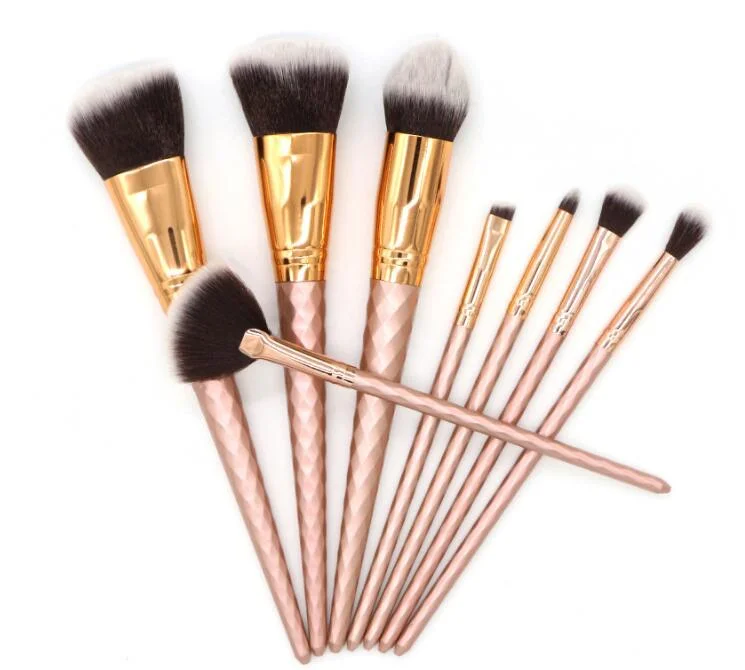 Customized 14 High quality/High cost performance  Synthetic Hair Brush Makeup Tool Kit