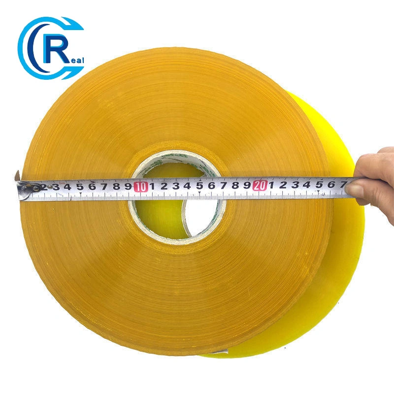 1500m Clear Transparent Yellowish Machinery Machine Length Carton Sealing Packing Tape