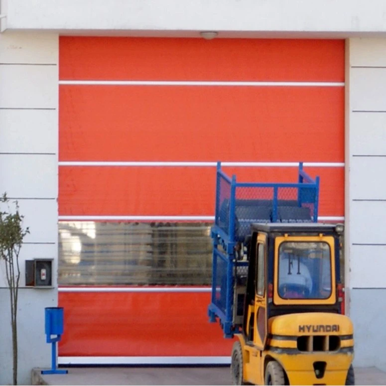 Obturador de rodillos de acero eléctrico puerta a la tienda, garaje y almacén