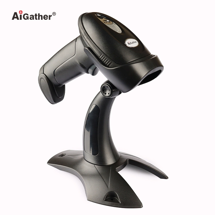 Industrial 2D Wired Barcode Scanner Multi-Spectral Fill Light kann leicht Lesen Sie Barcodes in verschiedenen Farben und 15% Kontrast