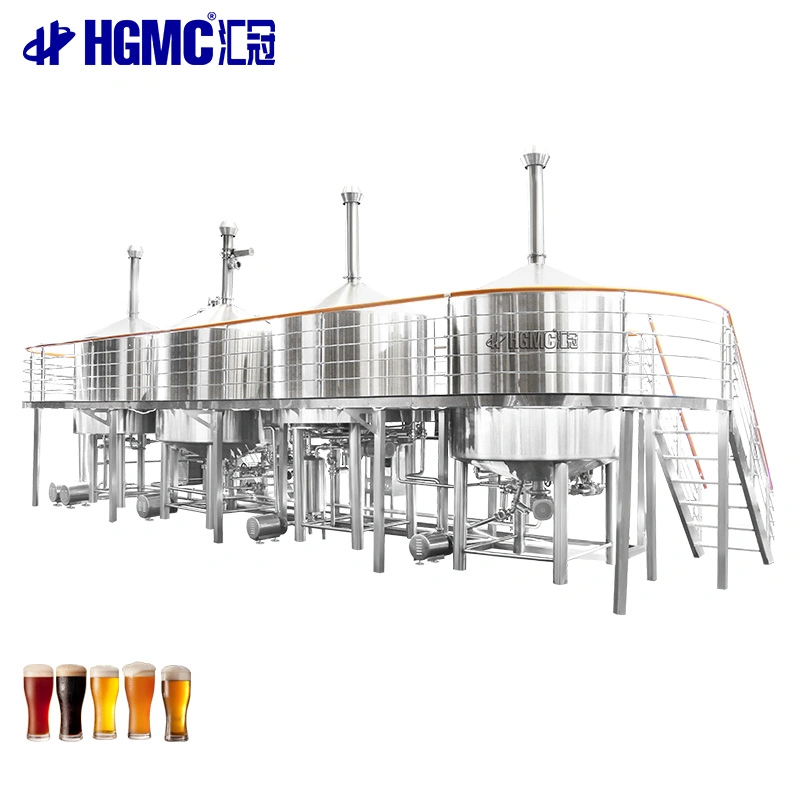 Pilot Beer Brewing Equipment Turnkey Project for a Big Commercial Craft Microbrewery of 5000 Bbl Capacity