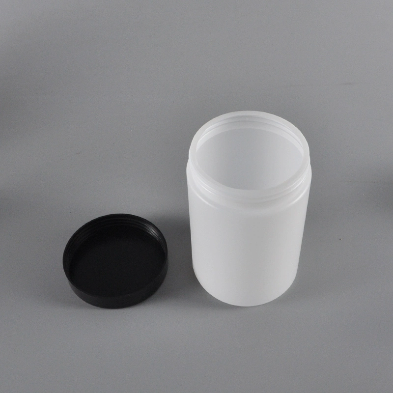 1000ml 1L Cosmetic Packaging Wholesale/Supplier Wide Mouth HDPE Plastic Bottle