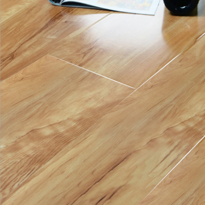 Popular High Gloss Waterproof Timber Laminate Flooring for Indoor Usage