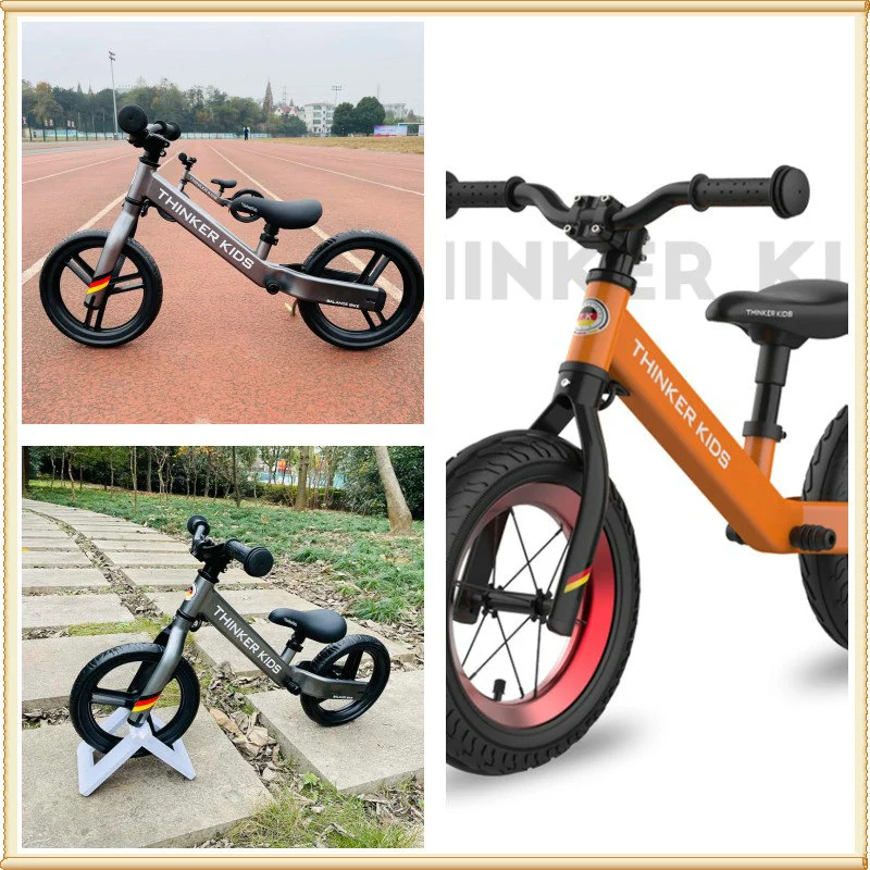 Kids Balance Bike No Pedal Seat Bike Walking Bicycle 12 Inch