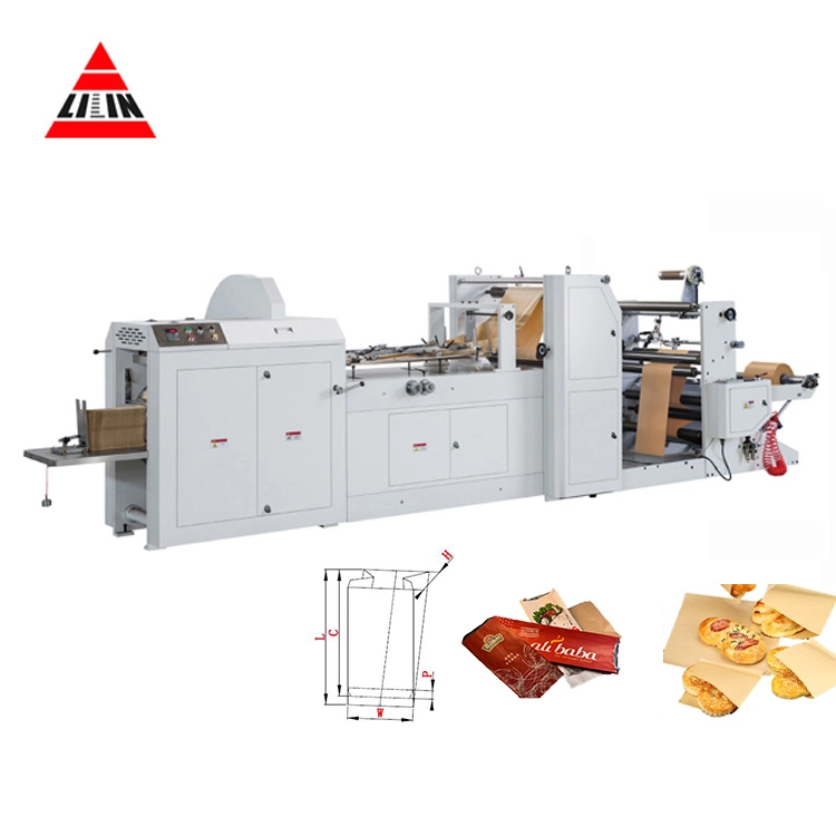 Forming Leisure Food Charcoal Price Kraf Paper Bag Making Machine