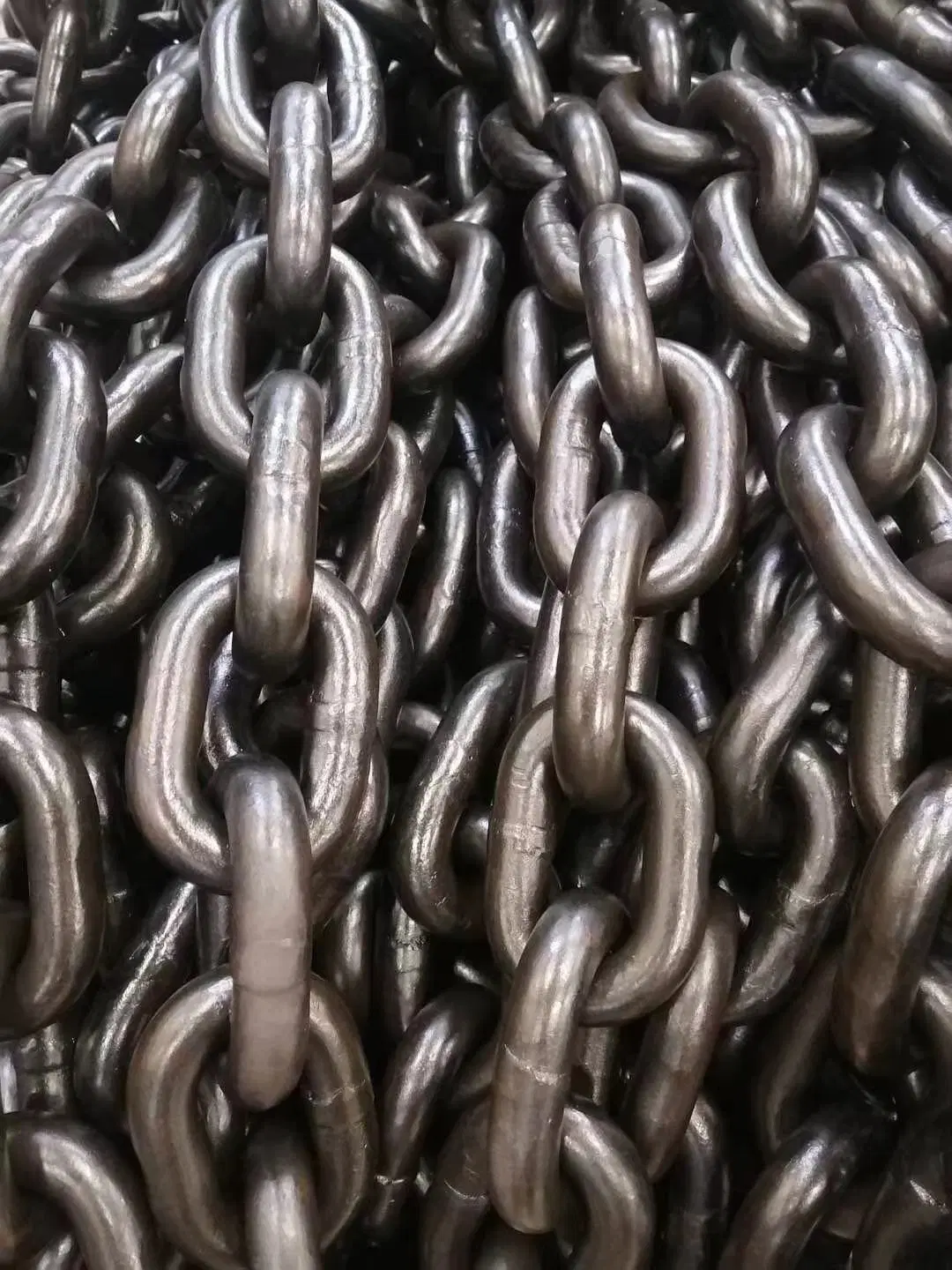 Featured Product Standard Link Chain British Standard Q235 Blackening 1/8 5/32 3/16 Long Link Chain with Top Quality