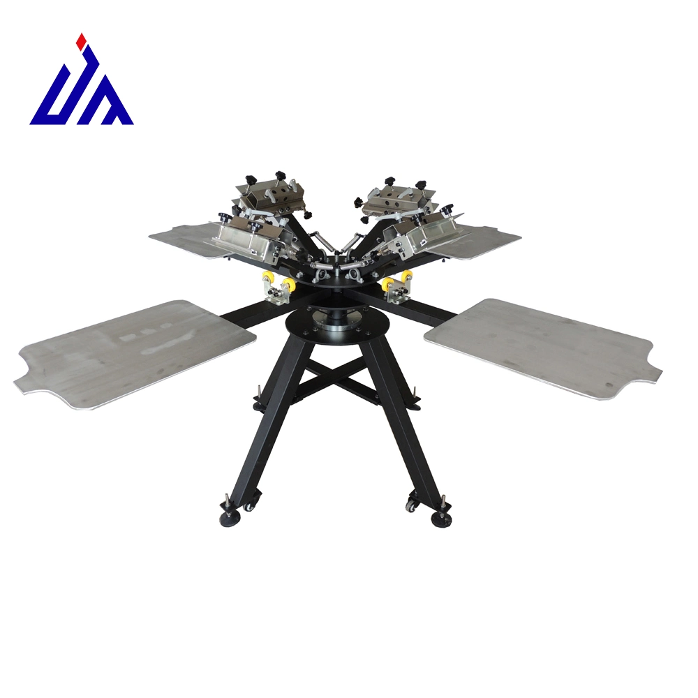 Auto Silk Screen Printing Aluminum Table Printing Silkscreen Machine