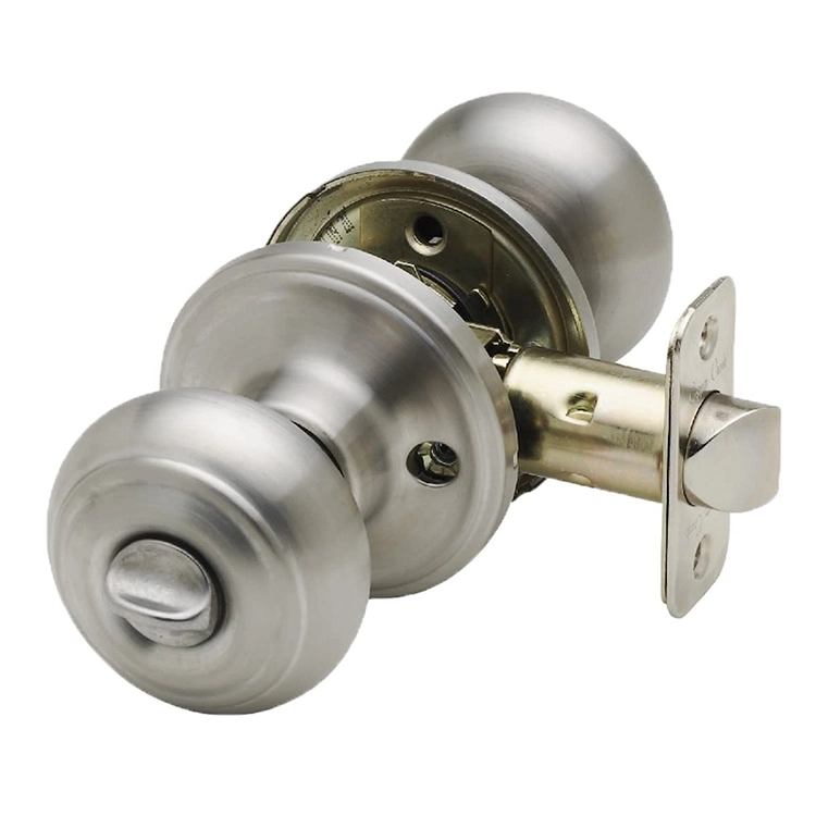 Uniquely Key Protected on Both Sides Double Security Knob Ball Door Lock