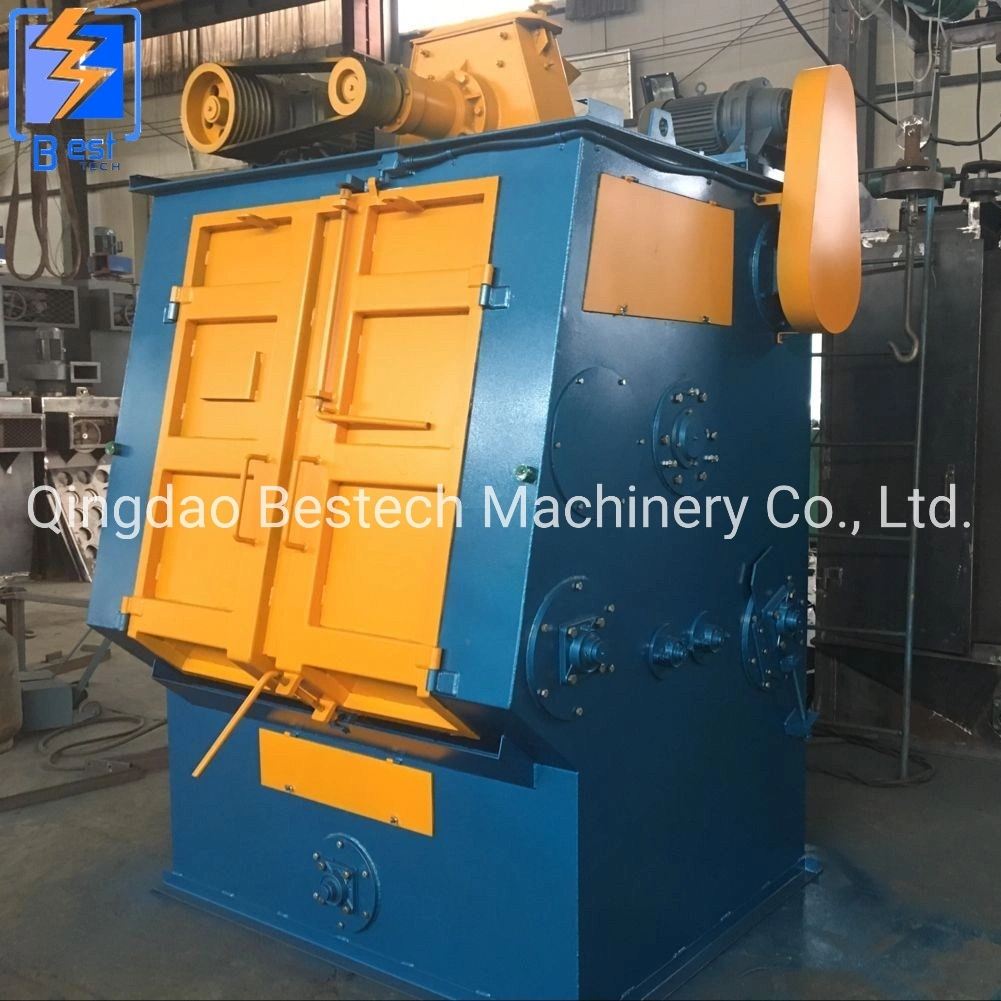 Tumbling Steel Belt Shot Blasting Machine for Steel Brass Bronze Pressed Parts Surface Preparation