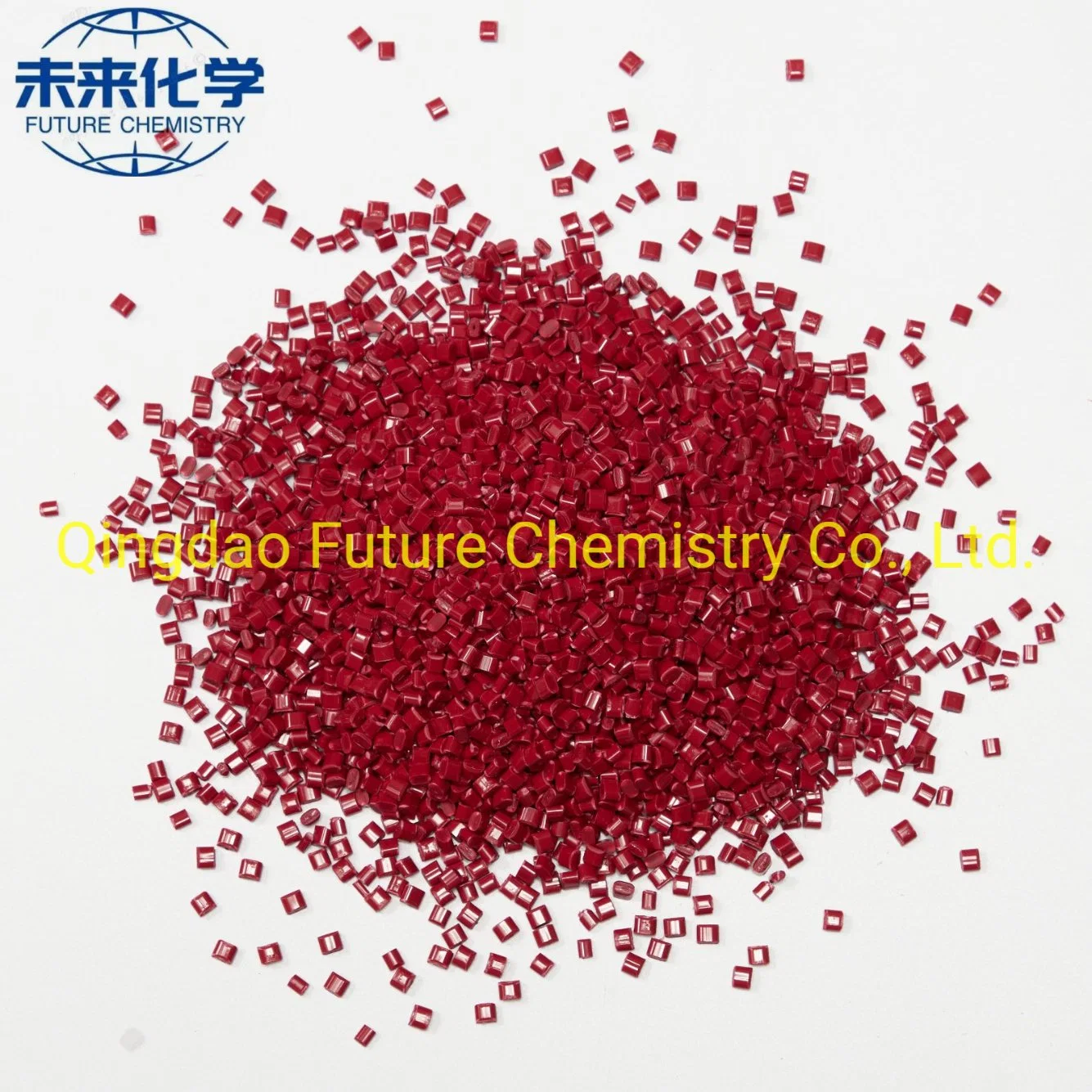 Purplish Red ASA Granule Plastic Material for Resin Tile with Extrusion Machine