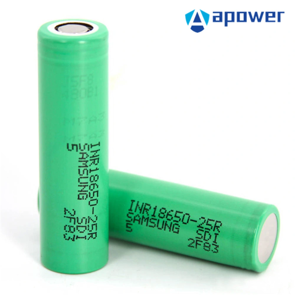 Cheap Price Lithium Battery Solar Power Rechargeable 18650 25r 2500mAh