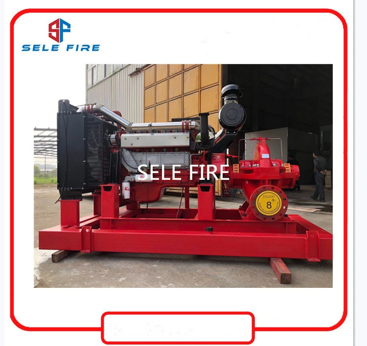 UL/FM Listed Diesel Engine Driven Split Case Centrifugal Fire Fighting Pump, Double Suction Fire Pump,Diesel Water Pump,Nfpa Listed Fire Pump,Diesel Fire Pump