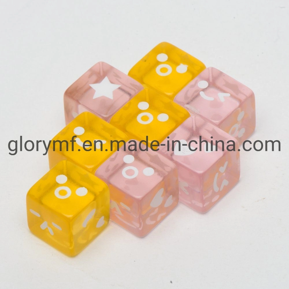 10mm Cube Transparent Cube for Game Parts