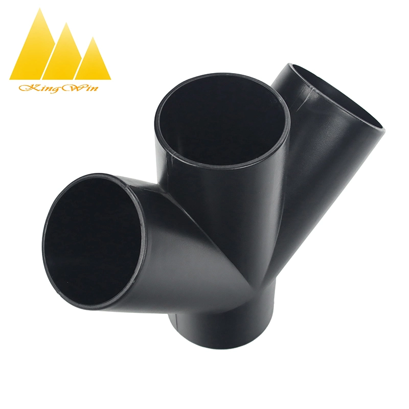 4 Way Tee HDPE Siphon Floor Drain Fitting