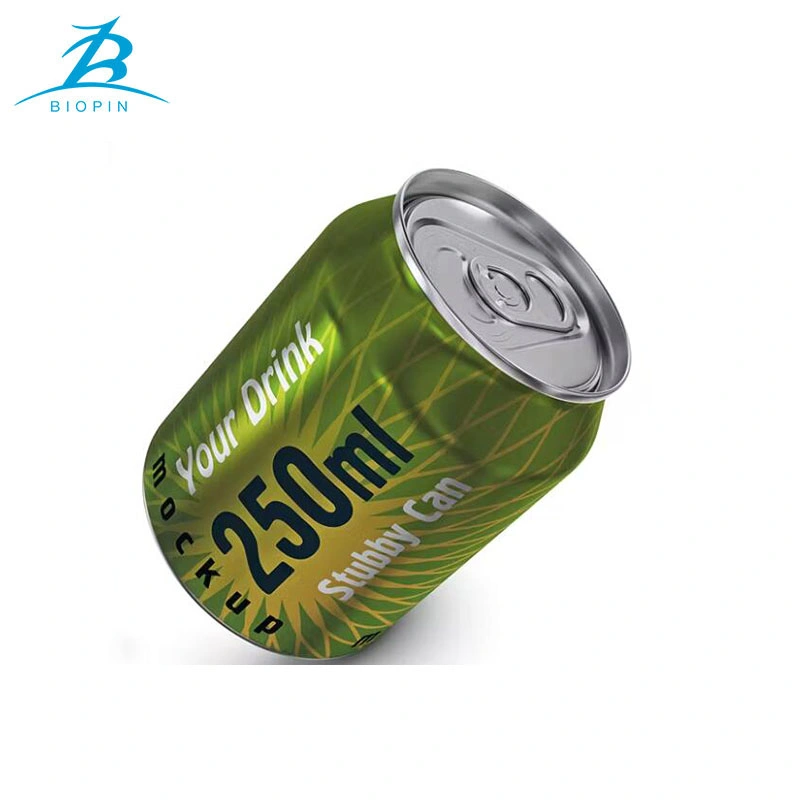 Manufacturer 250ml 8.5oz Aluminium Stubby Cans Beverage Can