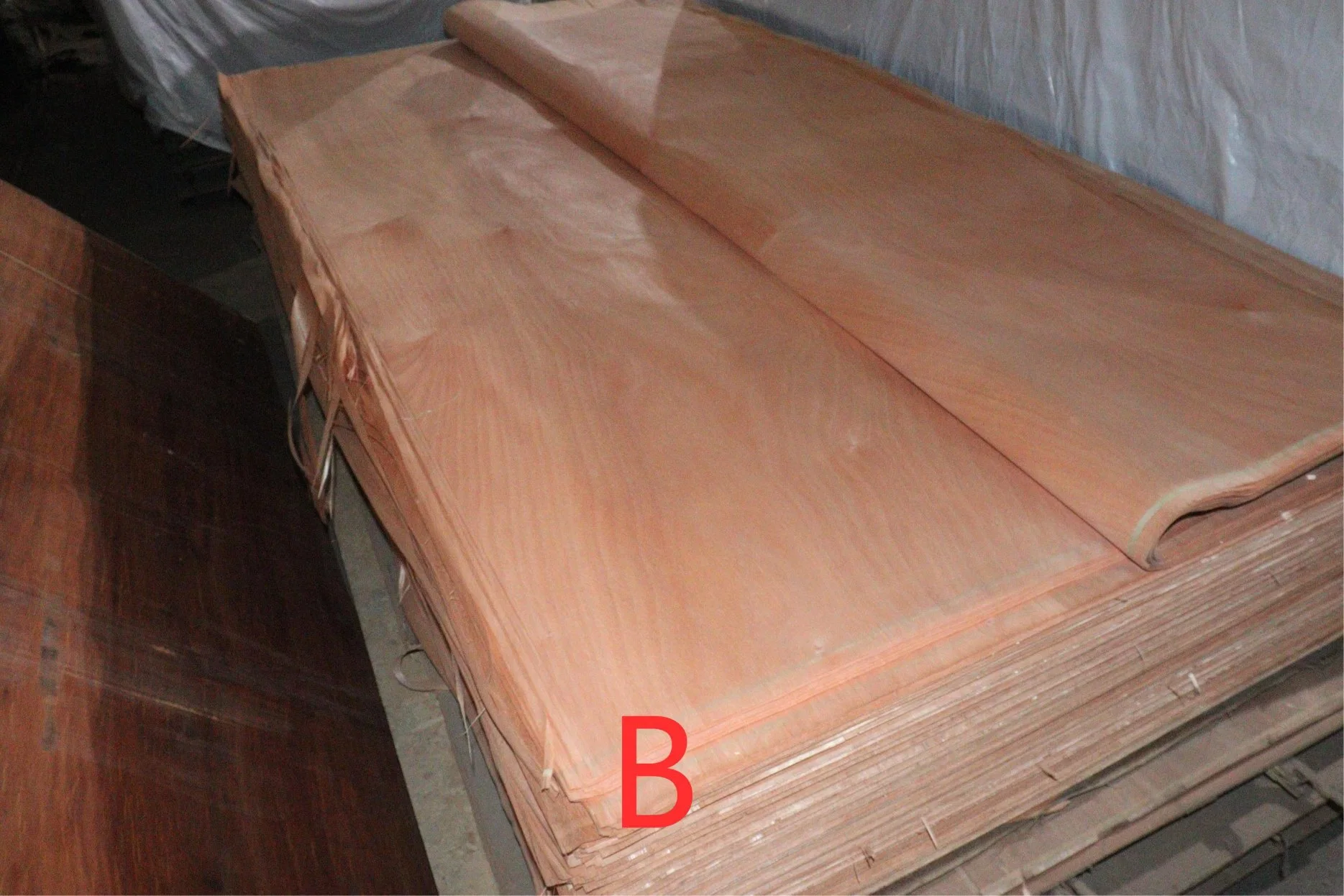 0,25mm 0,5mm Gabon Chapa de madera /Gabon Okoume Venneer madera