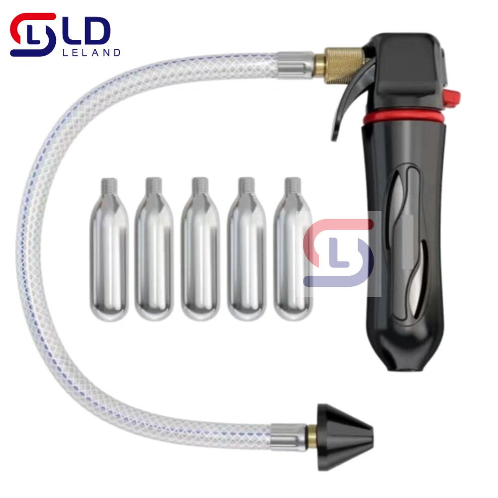 Redrock Threaded CO2 Cartridge Gallo Drain Gun Blaster Cleaner for A/C Condensate Lines with Drain Hose - Air Conditioner Cleaner Blaster Opener Kit