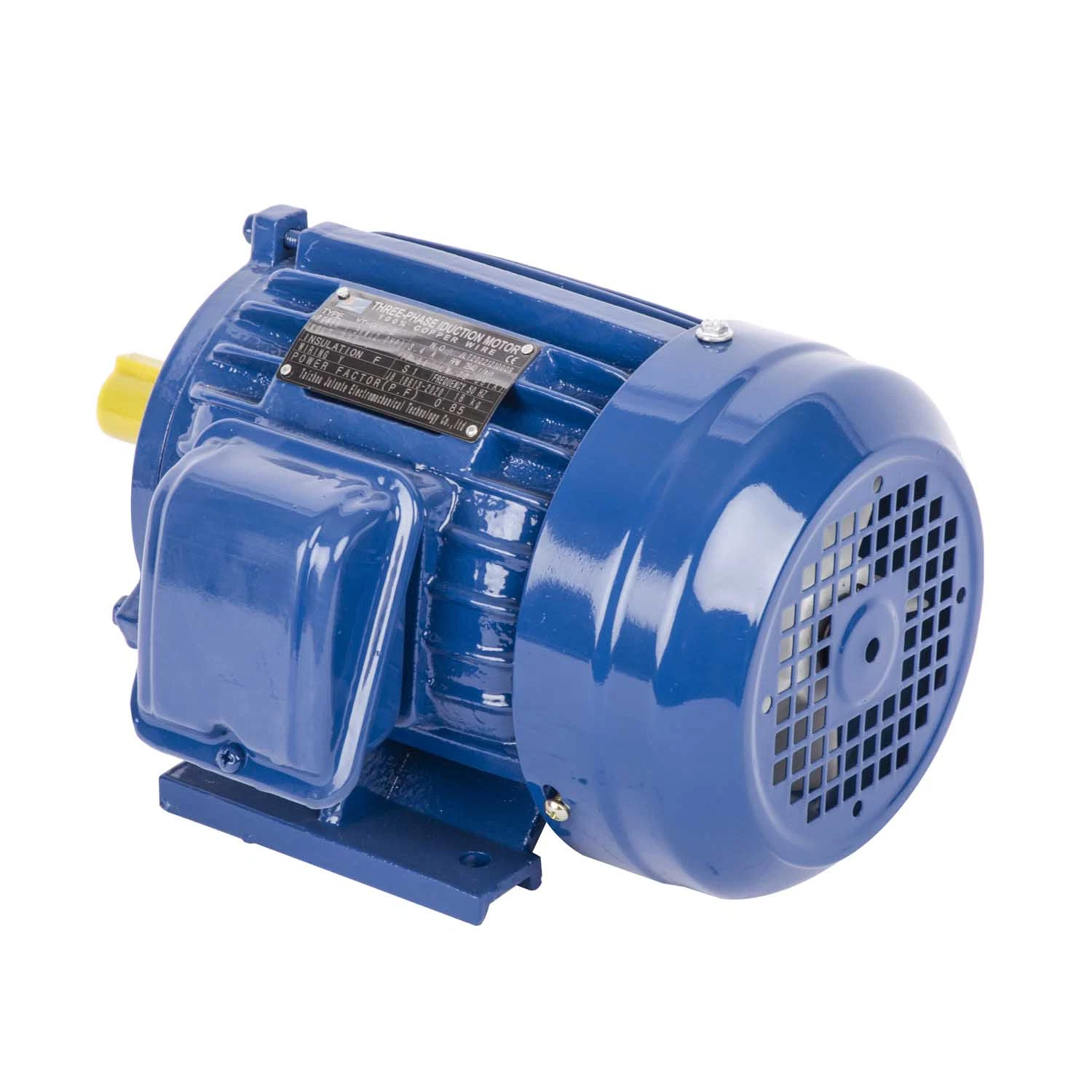 2 démarrage condensateur monophasé 220V/110V Yc80 Yc90 Yc100 Yc112 Moteur électrique CA Yc132 0.37-7,5 kW