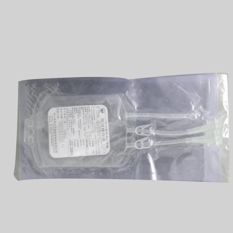 Medical Empty Single Sterile Blood Collection Bag in Hospital