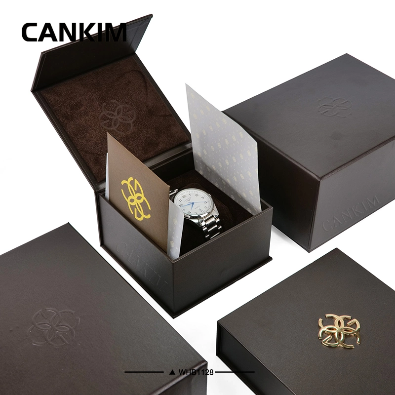 Watch Set Men Gift Box Watch Band Packaging Boxes OEM China Wholesale/Supplier Watch Custom Logo Box