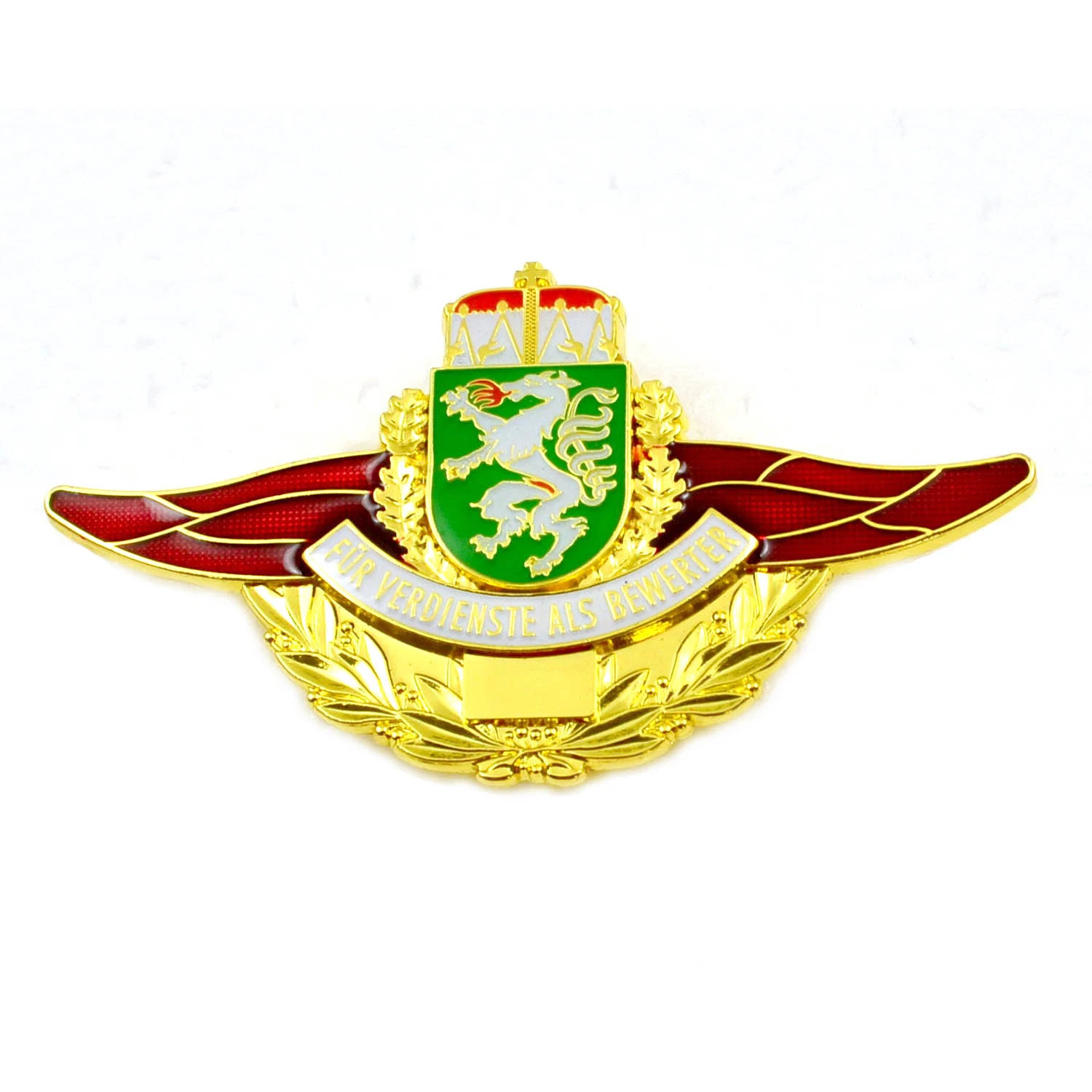 Cadeau souvenir de haute qualité Lapel PIN Metal Military Prix de la poitrine du bras de l'École de police de l'Armée de terre de l'Université de la Ligue Badge