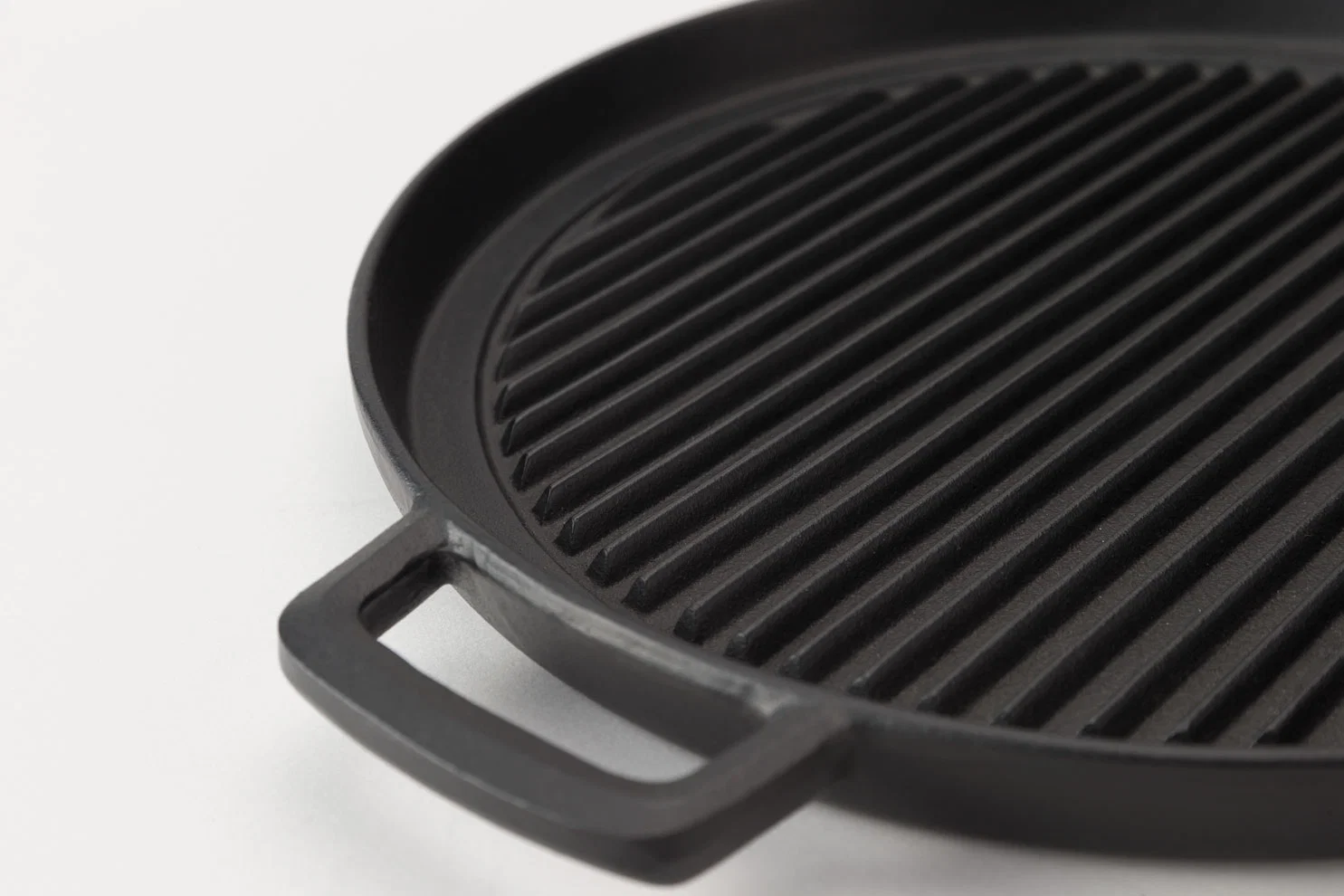 Cast Iron Grill Pan Round Shape 29 Cm