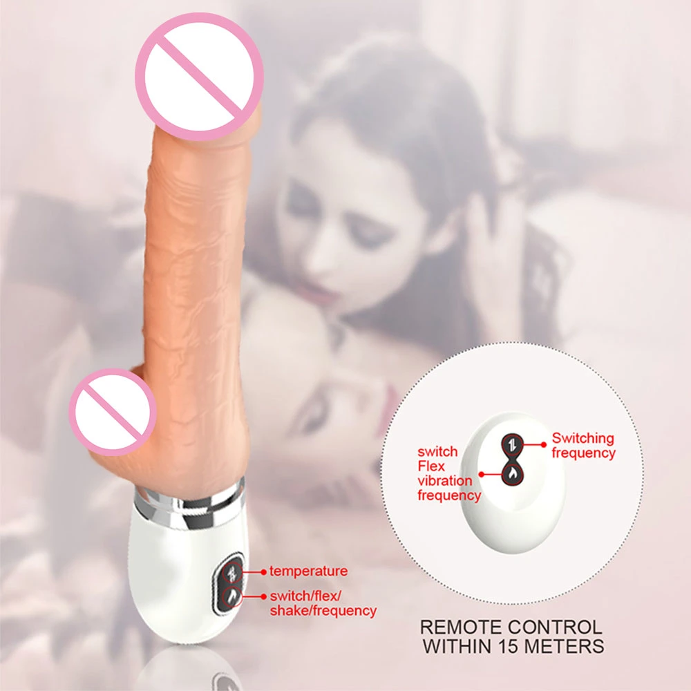 Electric Remote Control Auto Dildo Sex Machine for Women