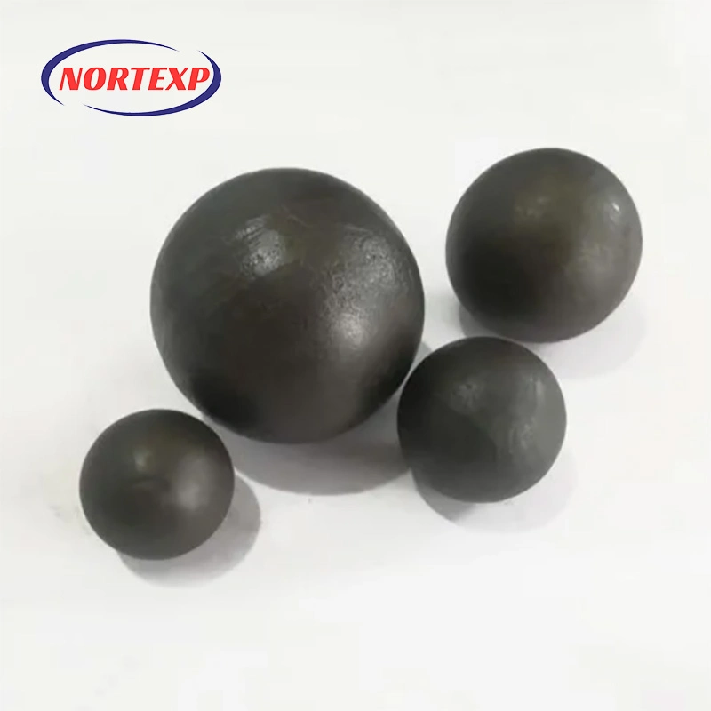 Grinding Steel Ball Forged by Abrasive Material Using for Mineral