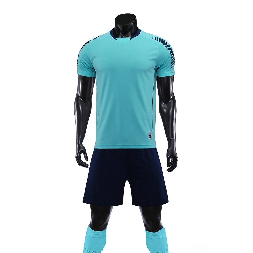 Chemises de football bon marché uniforme personnalisé logo Nom Numéro Jerseys Wholesale Maillots de football Blank