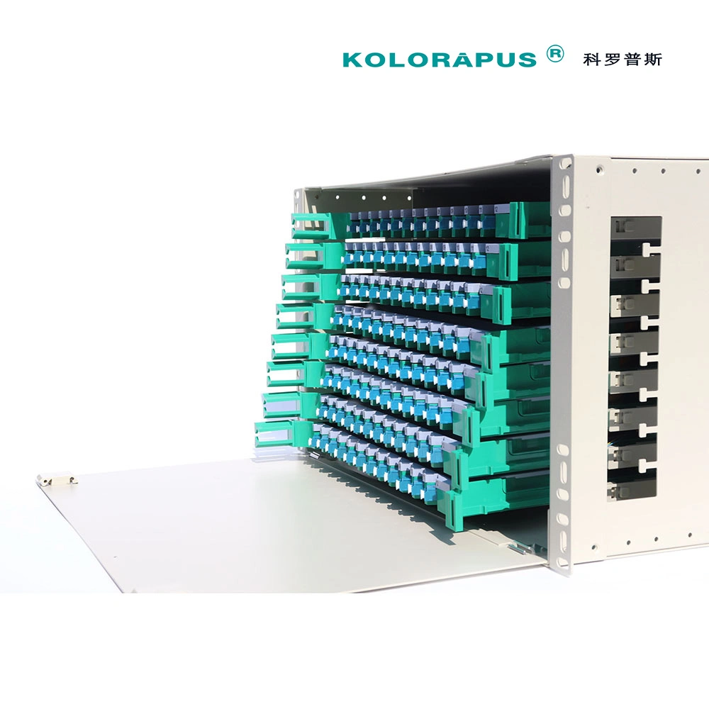 Kolorapus 96-Port ODF LWL Verteilerkasten (Dual LC-192 Kern)