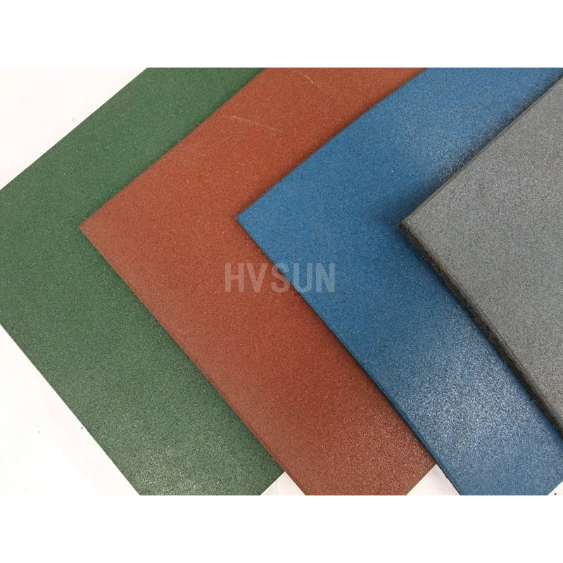 High quality/High cost performance  Shockproof Safety Outdoor Playground Rubber Tiles