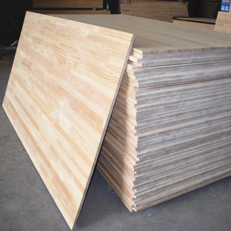 New Trends High-Quality Construction Timber Decainger Joint Panel Solid لوحة وصلة إصبع الخشب